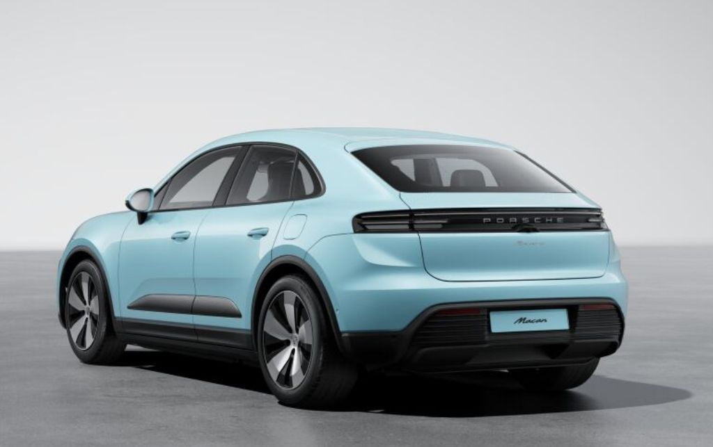 Porsche Macan Electric Car Battery Range